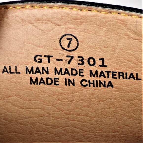 STEVE HARVEY CELEBRITY EDITION size 7 black flat-heel loafers all synth. mat. - Picture 16 of 16